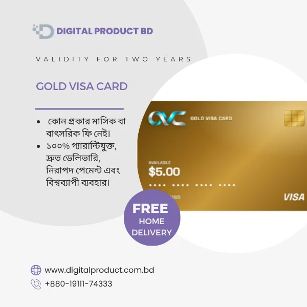 Gold Visa Card 2