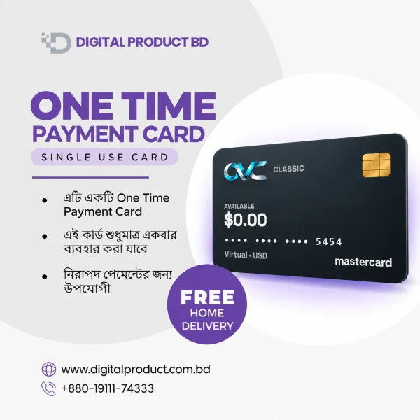One Time Payment Card 1 2