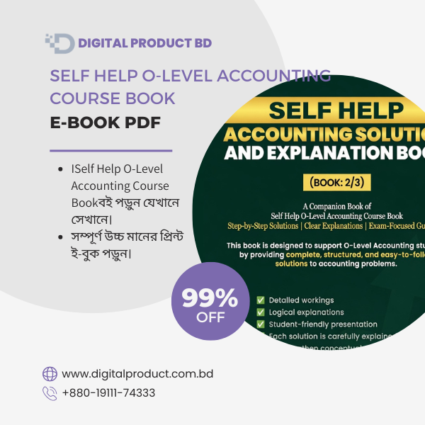 Self Help O Level Accounting Course Book 1